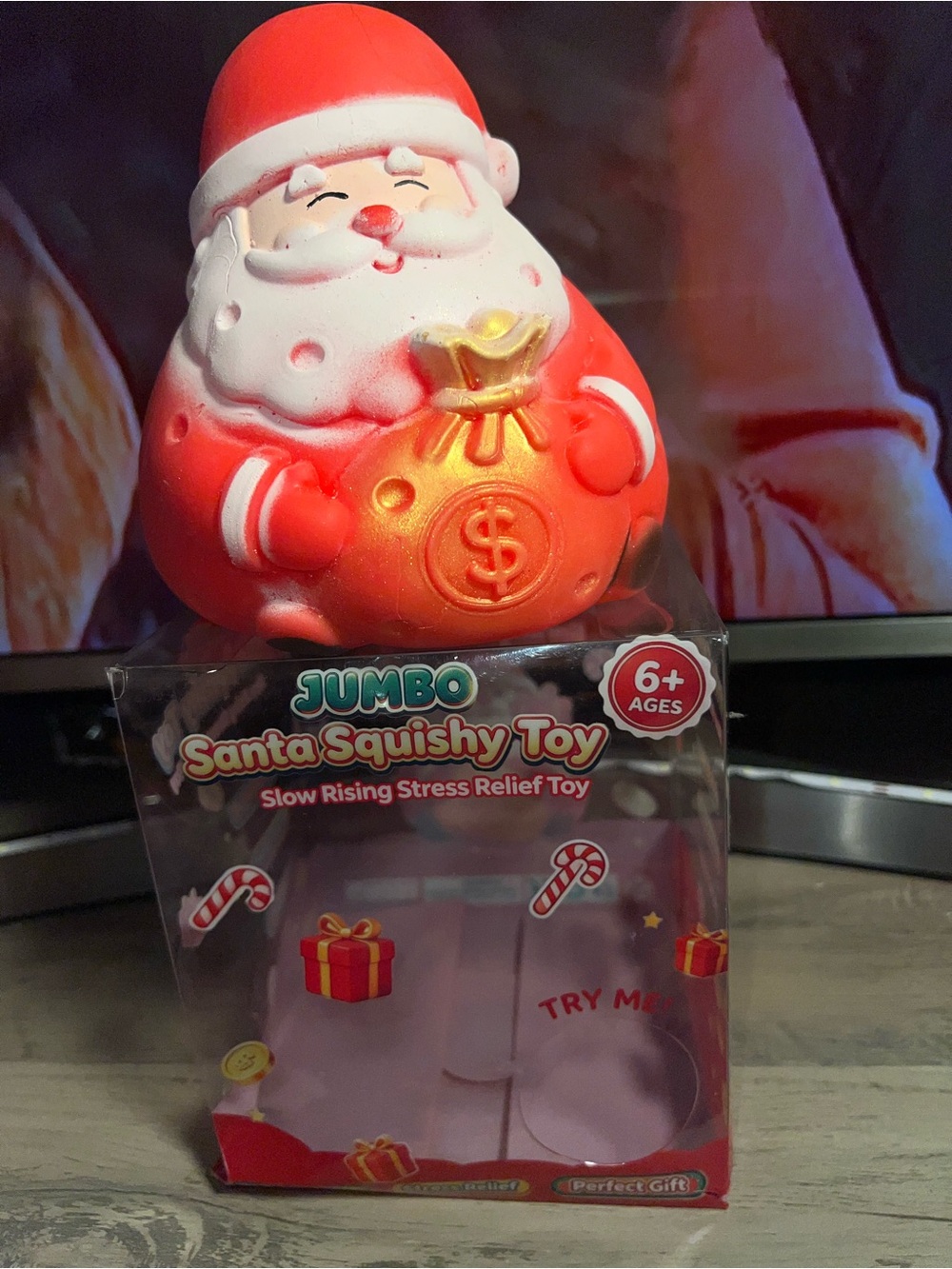 New Jumbo Christmas Santa Clause Squishy